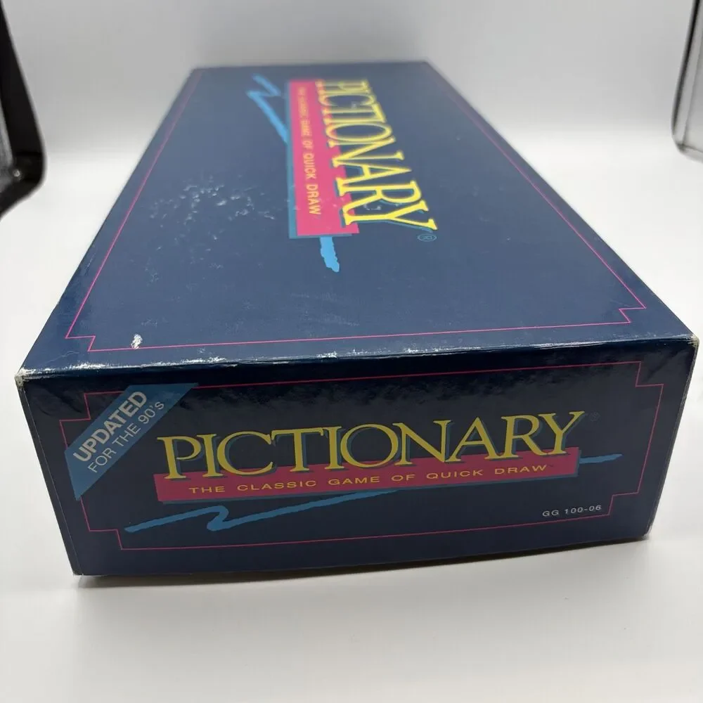 Pictionary Updated For The 90's Classic Board Game from 1993 COMPLETE